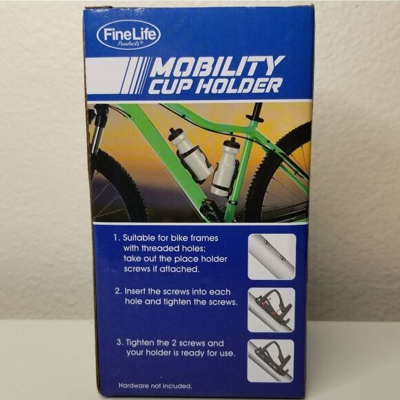 Mobile Bike Cup And Bottle Holder Portable Drink Holder NIB - Picture 5 of 7